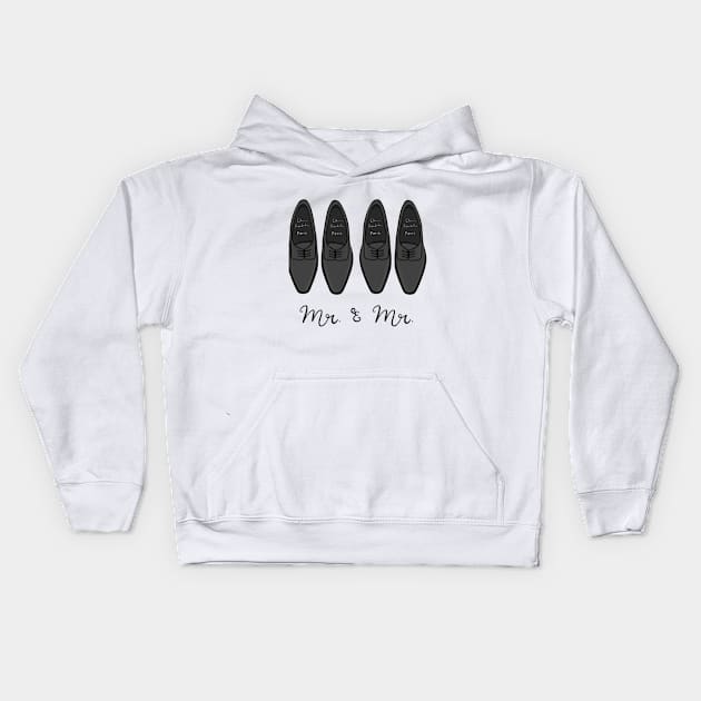 Mr. & Mr. Kids Hoodie by The Pretty Pink Studio